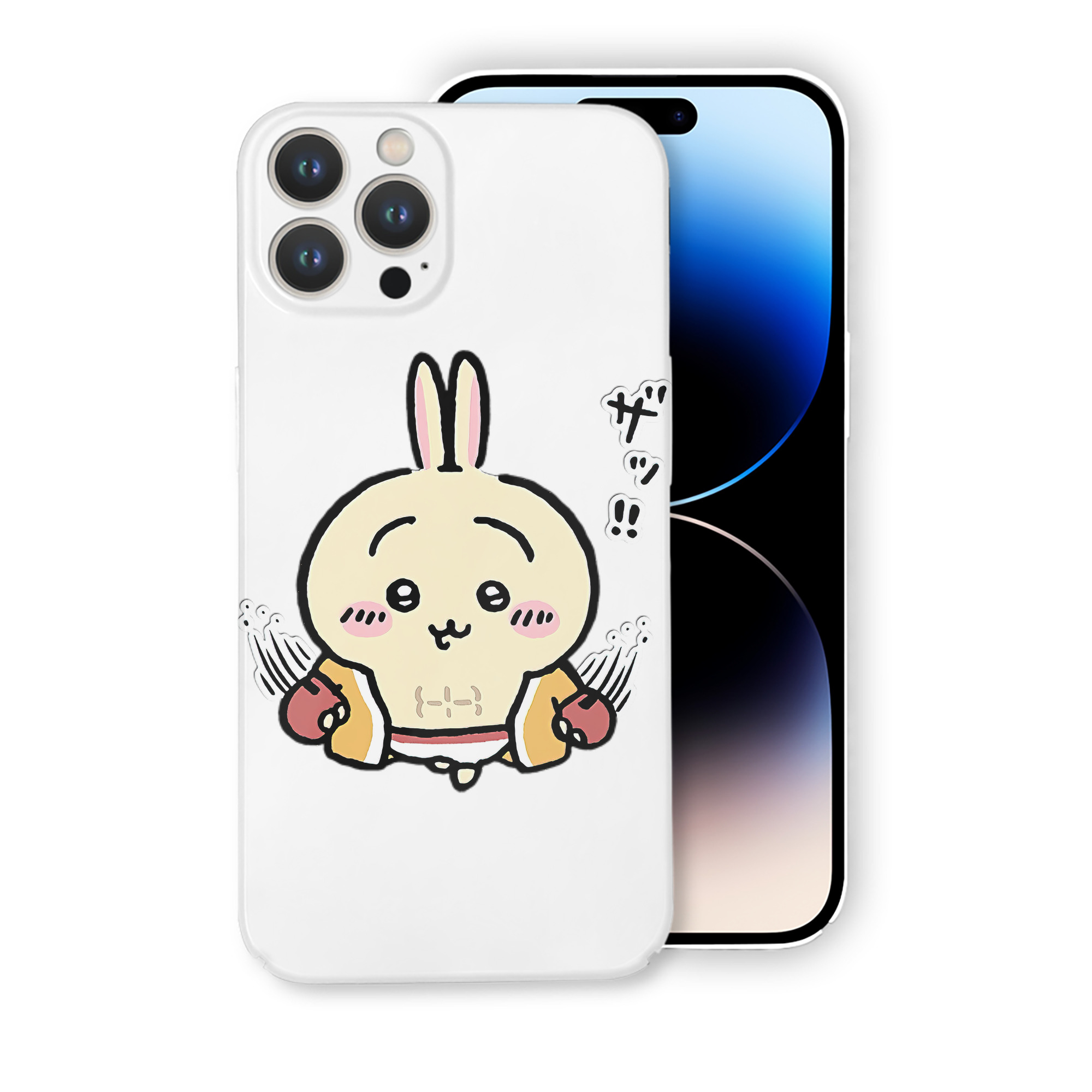 （画像用） ちいかわ うさぎ Chii-kawa usagi 【iPhone 14シリーズ対応】ハードケース